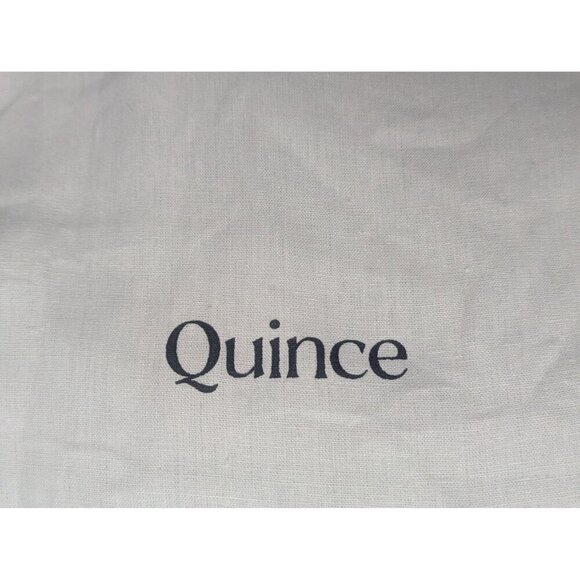 Quince European 100% Linen Duvet Cover 3PC Set Color Sand King/Cal King -NEW - Picture 2 of 7